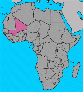 Malí en África